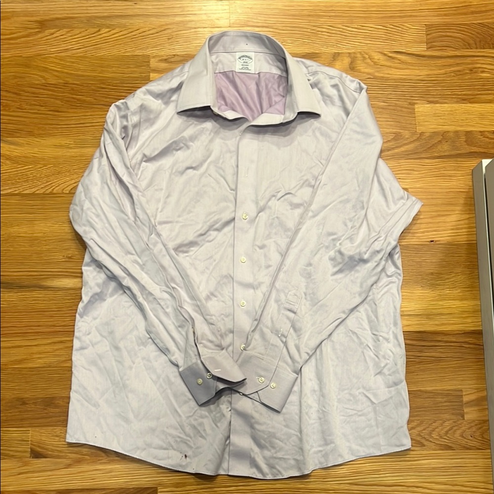 Brooks Brothers Light Purple Dress Shirt